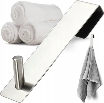 Věšák KADAX HÁČEK NA DVEŘE VĚŠÁK BEZ VRTÁNÍ RUČNÍKY OBLEČENÍ JEDNOTLIVÝ