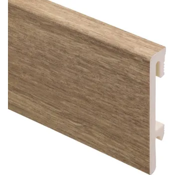 Podlahová lišta soklová Bravo 80mm - Dub Aria