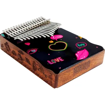 Mahalo MKA17HE Heart Kalimba