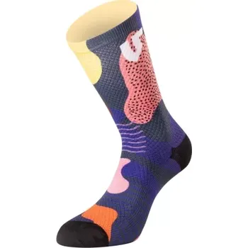 pracovní ponožka UNDER SHIELD ponožky FUNKY CAMO, UNDERSHIELD (fialová/růžová/žlutá, vel. 37/41)