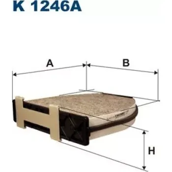 Kabinový filtr FILTRON Kabinový filtr K 1246A
