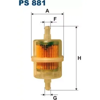 Palivový filtr FILTRON Palivový filtr PS 881