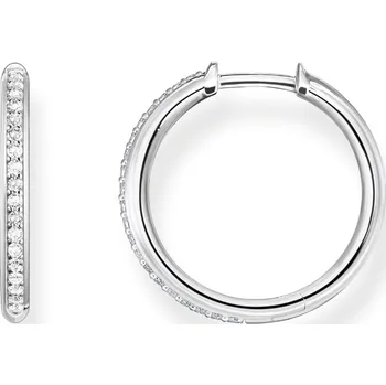 Šperk Thomas Sabo CR673-051-14 Silver náušnice Pavé Silver 20,0 mm