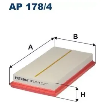 Vzduchový filtr FILTRON Vzduchový filtr AP 178/4