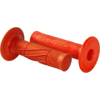 grip gripy Wave (měkké), RTECH (oranžové, pár, délka 118 mm)