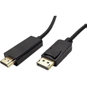 Video kabel DisplayPort - HDMI kabel, DP(M) -> HDMI M, 1920x1200@60Hz, 2m