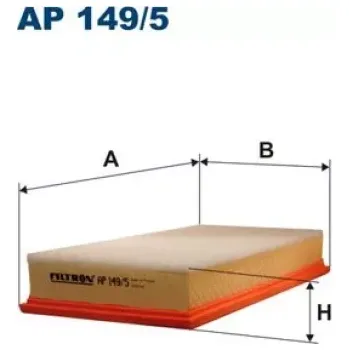 Vzduchový filtr FILTRON Vzduchový filtr AP 149/5