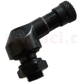 Ventil * bezdusový ventil pro motocykl, černý, SM-01, pr. 8,3 mm ALU