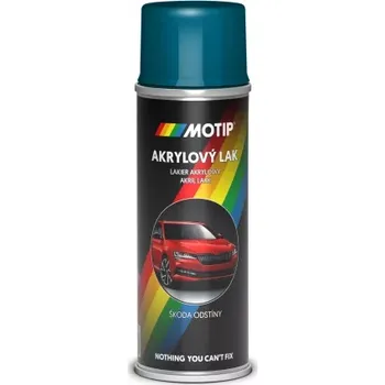 Silikonový sprej MOTIP Škoda modrá nebeská 200ml
