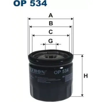 Olejový filtr FILTRON Olejový filtr OP 534