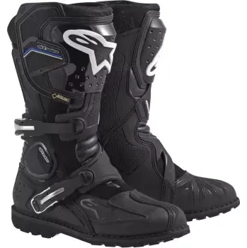 Moto obuv boty Toucan Gore-Tex, ALPINESTARS (černé, vel. 42)