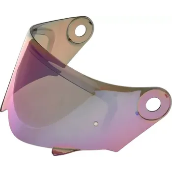 Příslušenství k helmě na motorku plexi pro přilby DARKSOME, SIMPSON (irídium)