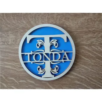 Podtácek Dřevěný podtácek se jménem