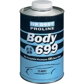 Autolak HB BODY 699 Clear coat SR 2:1 akrylátový lak transparentní 0,5l