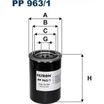 Palivový filtr FILTRON Palivový filtr PP 963/1