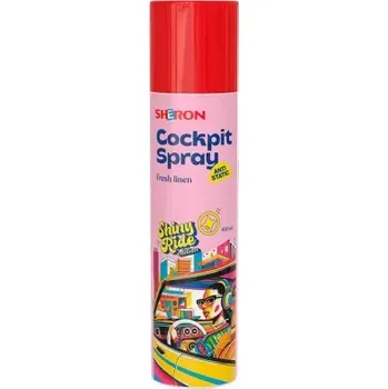 SHERON Shiny Ride Cockpit spray fresh linen 400 ml