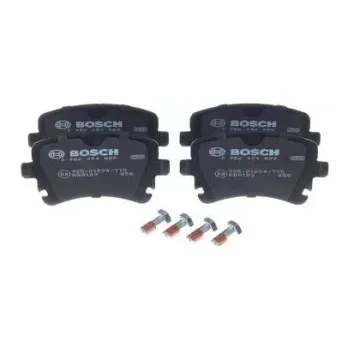 Brzdová destička BOSCH Sada brzdových doštiček, kotouč. brzda 0 986 494 889