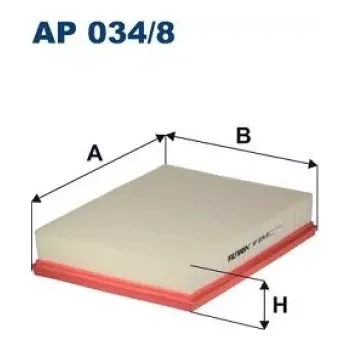 Vzduchový filtr FILTRON Vzduchový filtr AP 034/8