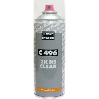 Autolak HB BODY 496 HS 2:1 SR akrylový lak ve spreji 400ml