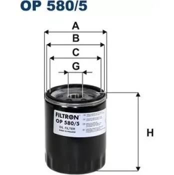 Auto-moto FILTRON Olejový filtr OP 580/5