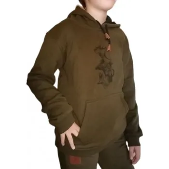 Chlapecká mikina C.I.T C.I.T. Dětská mikina s kapucí potisk zvěř Velikost: 4 roky