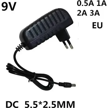 Napájecí Adapter 9V 1A 2A 3A napájecí zdroj pro lampy, nabíječky