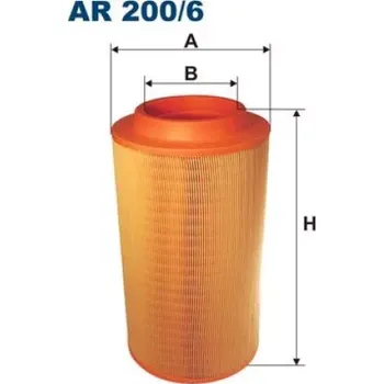Vzduchový filtr FILTRON Vzduchový filtr AR 200/6