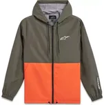 bunda SPEEDED WINDBREAKER, ALPINESTARS (zelená/oranžová, vel. L)