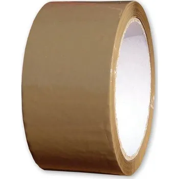 Lepicí páska balicí páska 48 mm / 66 m hnědá