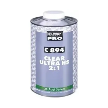 Autolak HB BODY C894 CLEAR ULTRA HS transparentní lak 5L