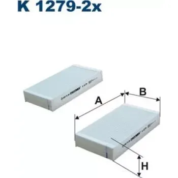 Kabinový filtr FILTRON Kabinový filtr K 1279-2x