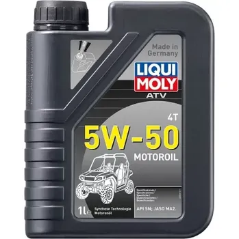 Motorový olej LIQUI MOLY 20737 MOTOROVÝ OLEJ ATV 4T 5W-50 - 1L