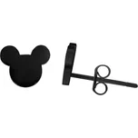 Troli Designové černé náušnice Mickey Mouse + 2 měsíce na vrácení zboží