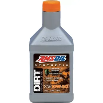 Motorový olej AMSOIL 10W-50 Synthetic Dirt Bike Oil 1 Quart / 946ML