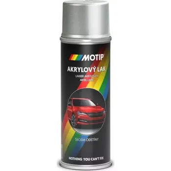 Silikonový sprej MOTIP Škoda stříbrná metalíza 200ml