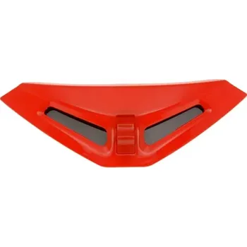 Helma na motorku čelní kryt ventilace pro přilby EVO, CASSIDA - ČR (červený)