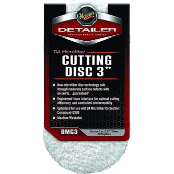 Lešticí kotouč MEGUIARS Meguiar's DA Microfiber Cutting Disc 3" - LEŠTÍCÍ KOTOUČ (2 KS)