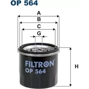 Olejový filtr FILTRON Olejový filtr OP 564