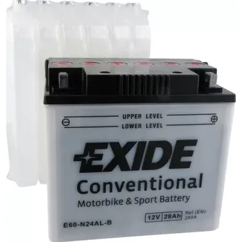Motobaterie Exide Bike Conventional 12V 28Ah 280A E60-N24AL-B