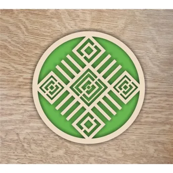 Podtácek Dřevěný podtácek exclusive - Dekor 8