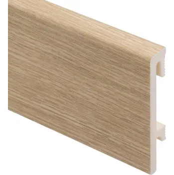 soklová lišta Podlahová lišta soklová Bravo 80mm - Unique Oak