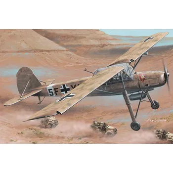 Plastikový model Fieseler Fi-156 C-3/TROP Storch - Hobby Boss 80181
