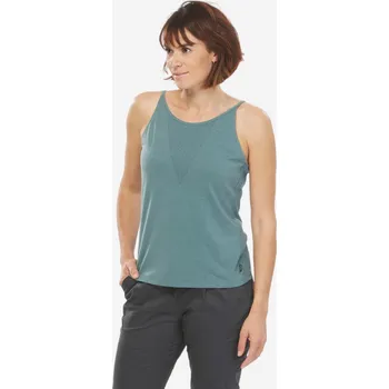 Pánské tričko QUECHUA Dámské turistické tílko NH 500 XL ZELENÁ