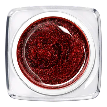 BIO NAILS CHARM barevný gel 80229 Hellish Red 5 ml