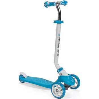 Koloběžka HUMBAKA Dětská tříkolová koloběžka HUMBAKA Fun MODRÁ