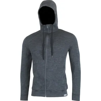 Pánská mikina KARMIN pánská merino mikina - Zelená 8169 / L / Zelená