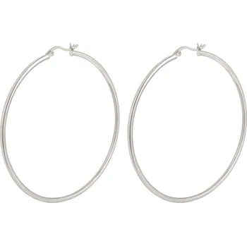 Náušnice Olivie Stříbrné 6cm KRUHY 7077 Ag 925; ≤6,3 g.