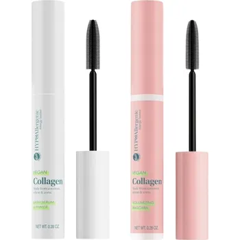 Tělové mléko Bell Zvýhodněný set Vegan Collagen - Řasenka a sérum na řasy