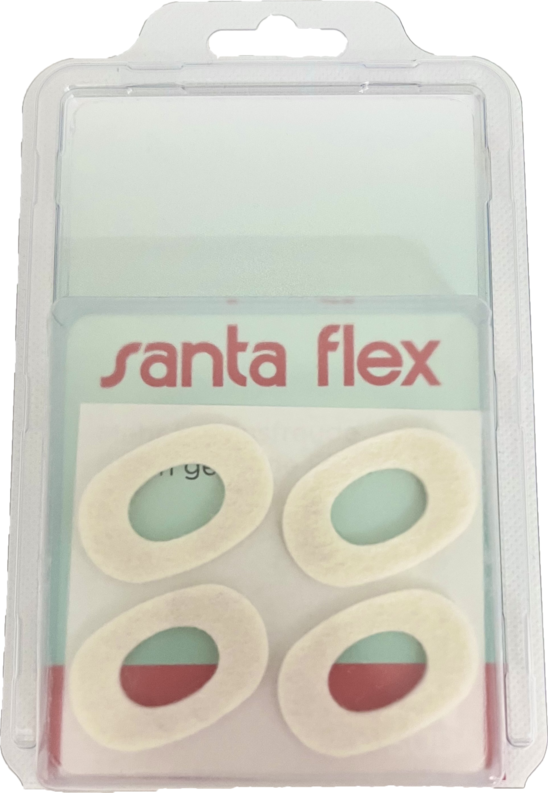 Süda Náplast na otlaky - samolepící, ovál, průměr 4,5 cm 4 ks