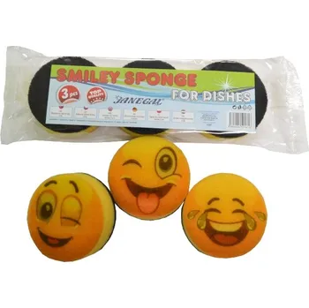 Janegal Smajlík houba na nádobí 7,9 cm 3 ks